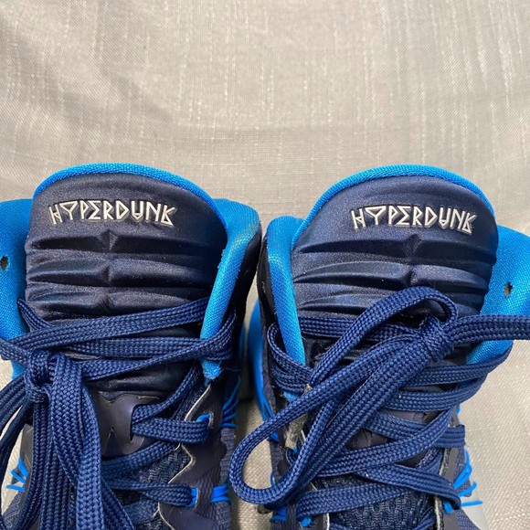 Men Nike Hyperdunk 2013 TB 584433 400 Navy Blue Basketball Shoes Size 11 - Picture 3 of 10